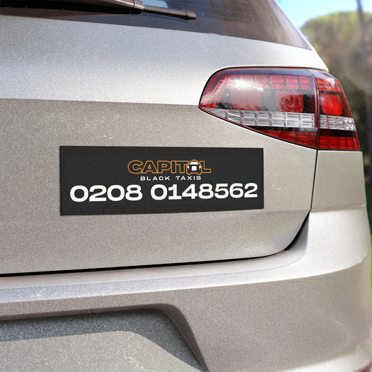 Capital Black Taxis | Rear bumper Magnet