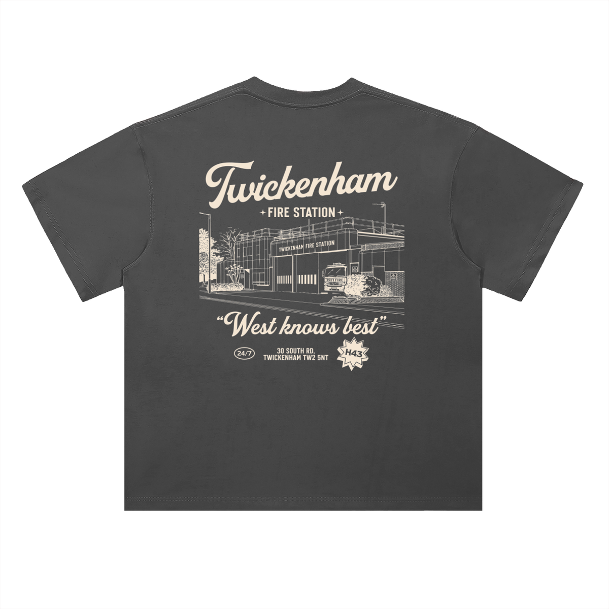 Twickenham Station Illustrated T-Shirt