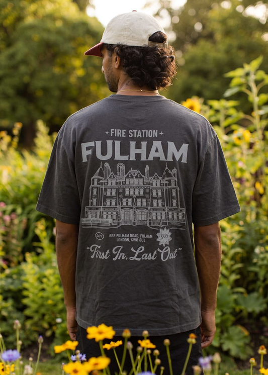 Fulham Station Illustrated T-Shirt (White)