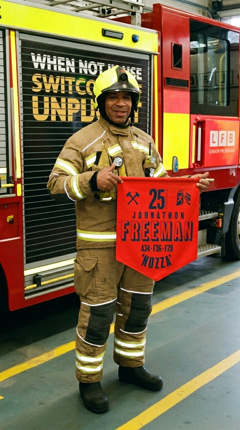 Retirement Pennant