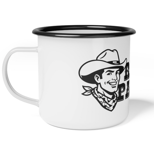 Rowdy Partner Enamel Camp Mug
