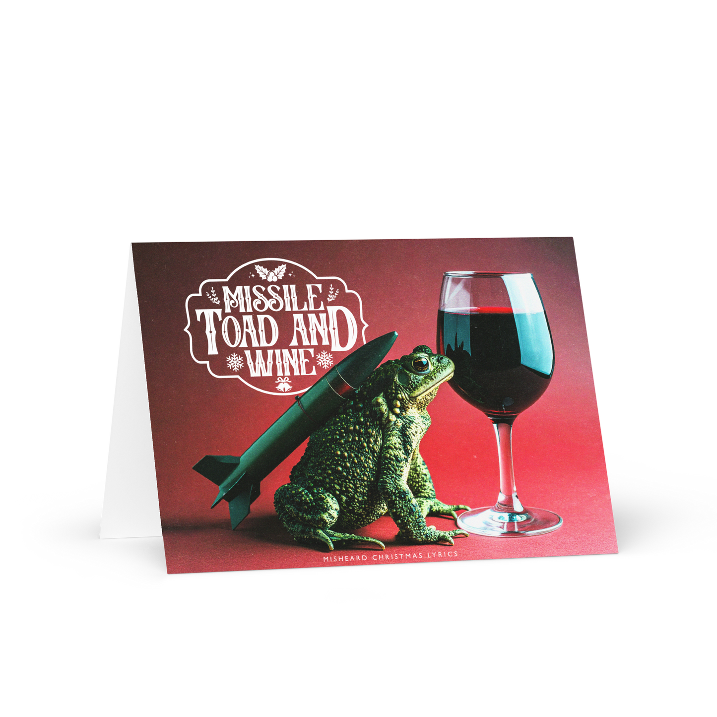 Misheard Lyrics Christmas Card