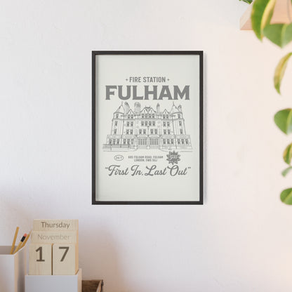 Fulham Station Print