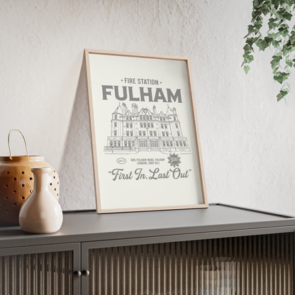 Fulham Station Print