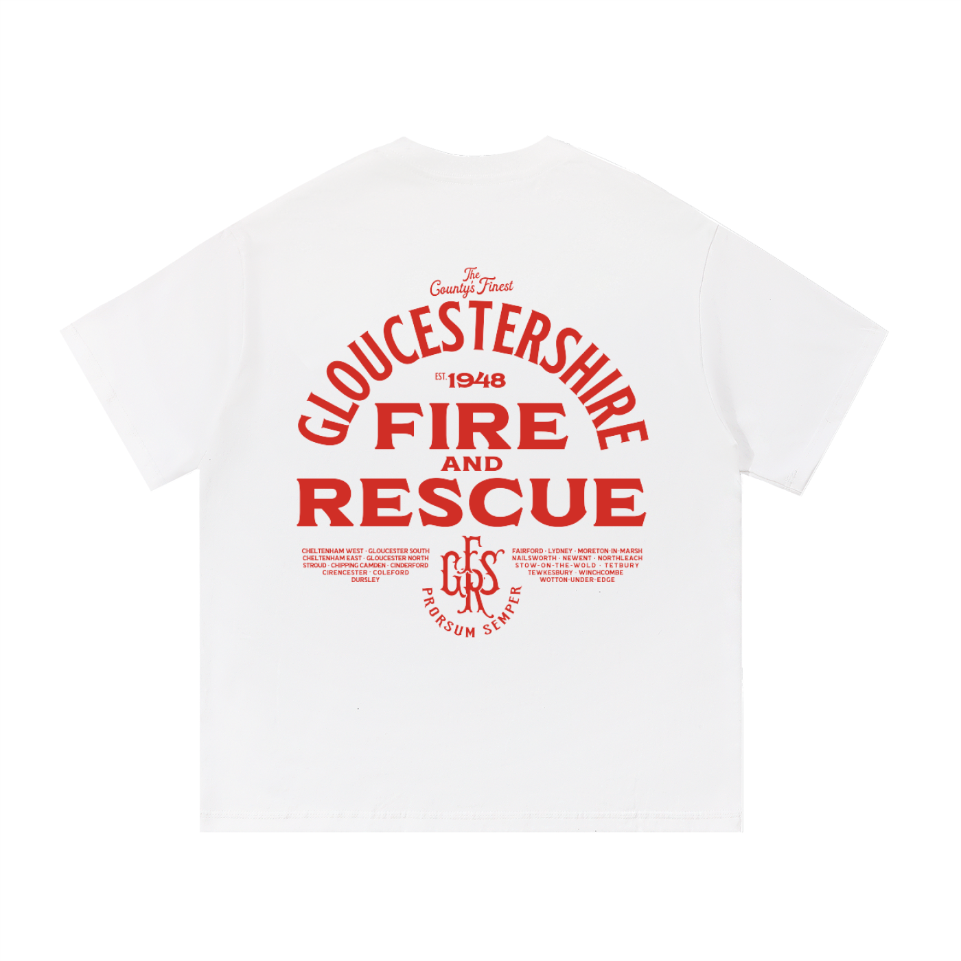 Gloucestershire Fire & Rescue Heritage T-Shirt