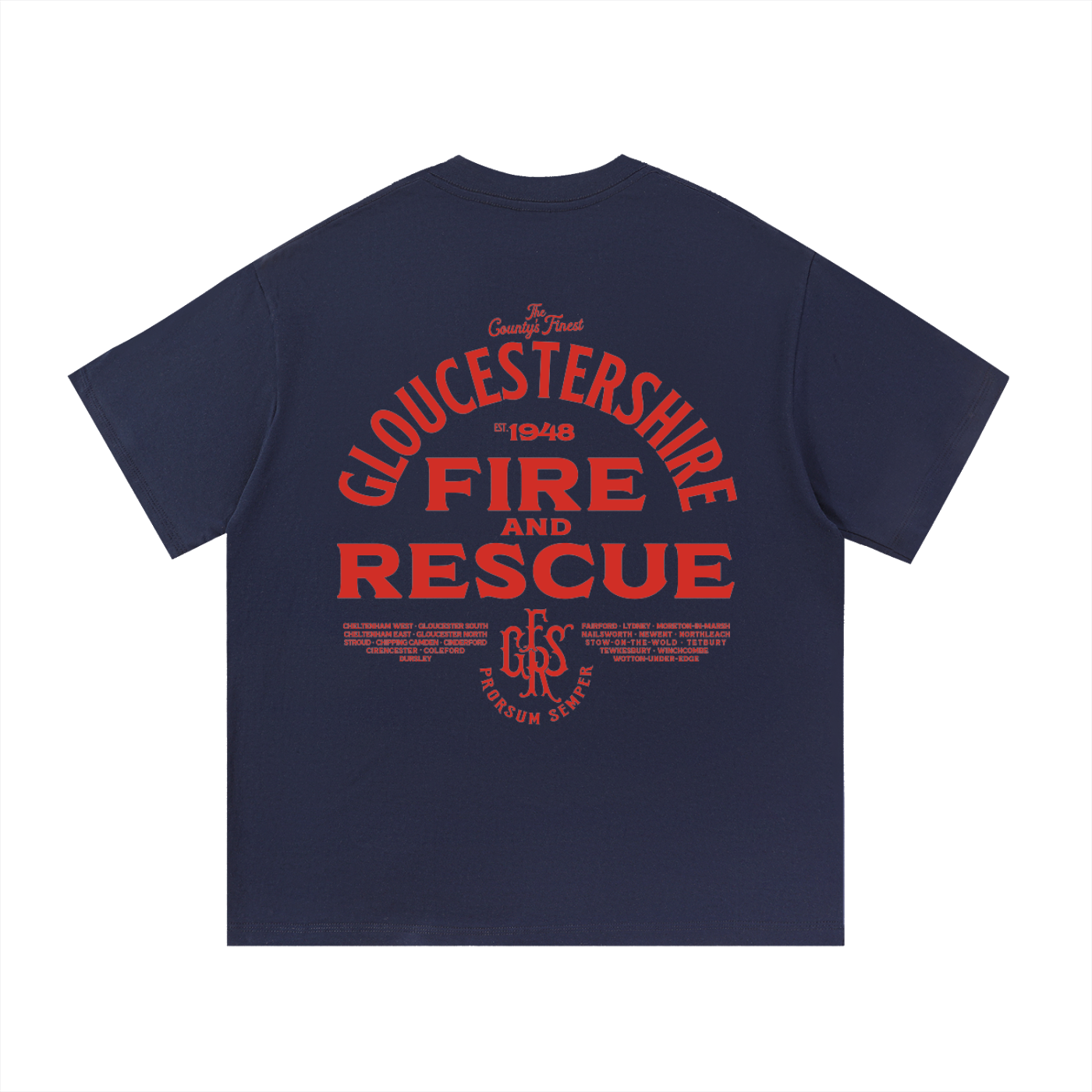 Gloucestershire Fire & Rescue Heritage T-Shirt