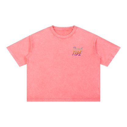 Thrash Tide | Boxy Mineral Wash Surf T-Shirt