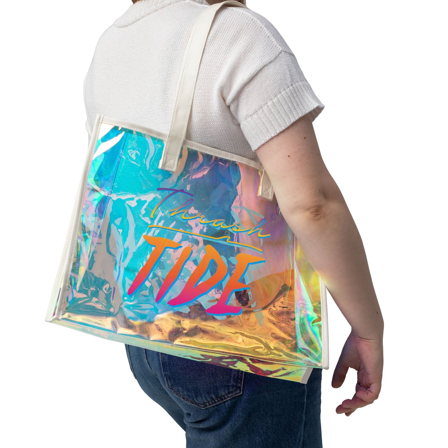 Thrash Tide | Holographic Beach Bag