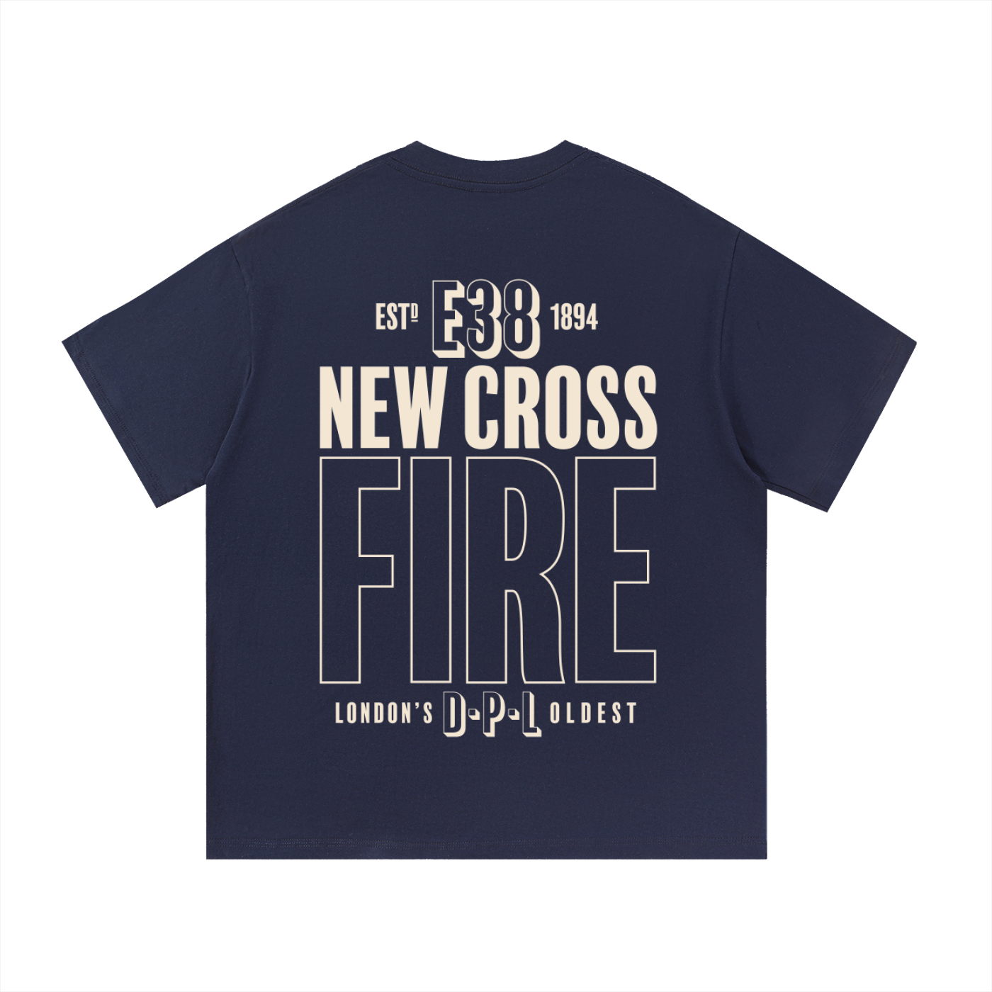 New Cross Fire Station Heritage T-shirt