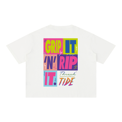 Thrash Tide | Boxy Mineral Wash Surf T-Shirt