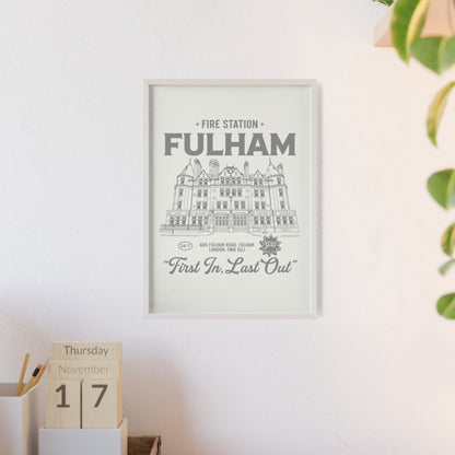 Fulham Station Print
