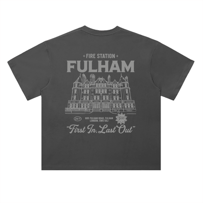 Fulham Station Illustrated T-Shirt (White)