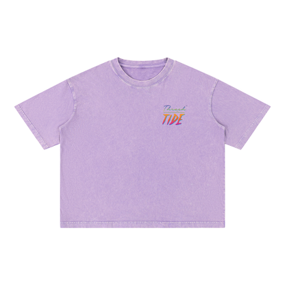 Thrash Tide | Boxy Mineral Wash Surf T-Shirt