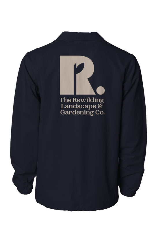 Water Resistant Windbreaker Coaches Jacket