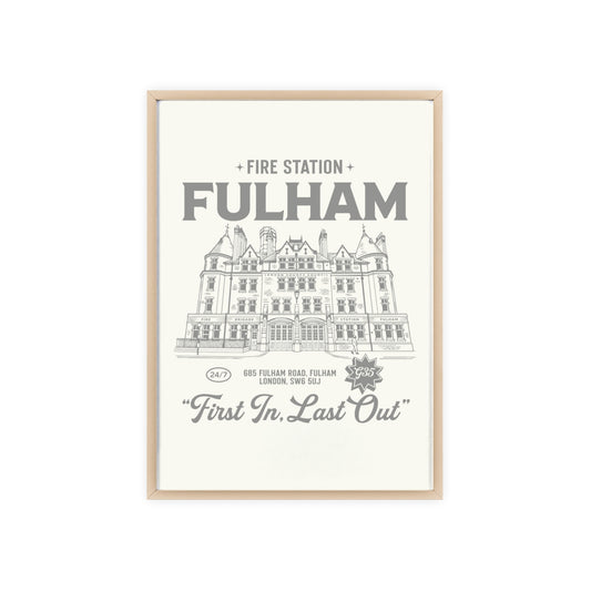 Fulham Station Print