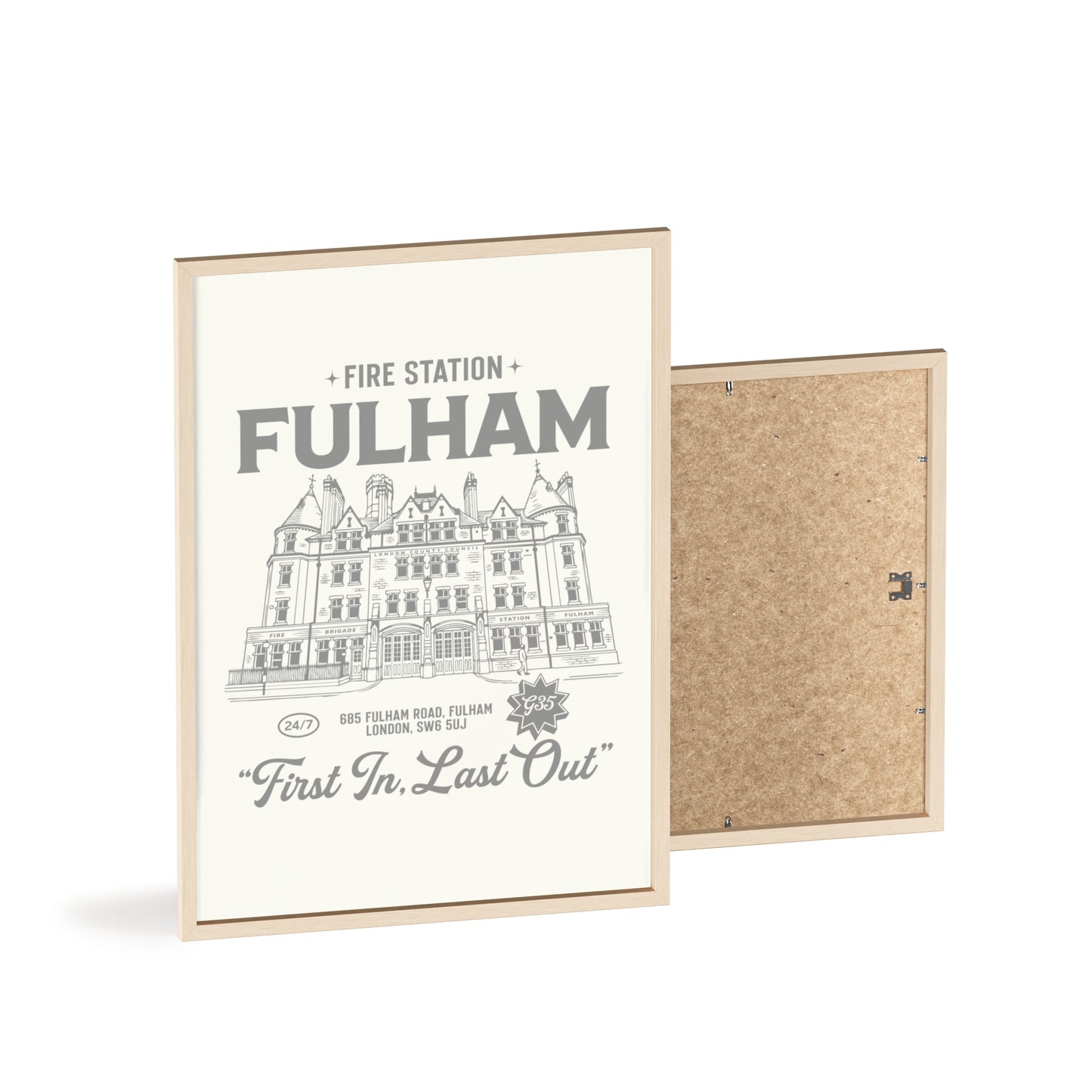 Fulham Station Print