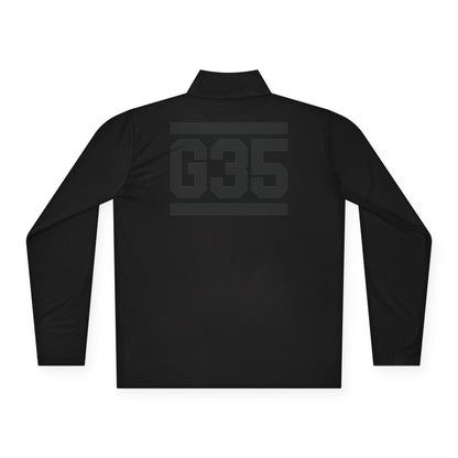 G35 | Quarter Zip 'Blackout'