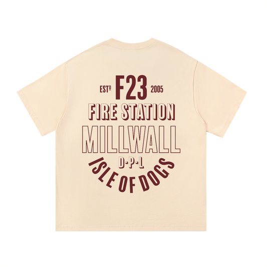 Millwall Fire Station Heritage T-shirt