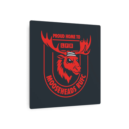 Mooseheads RUFC Metal Sign