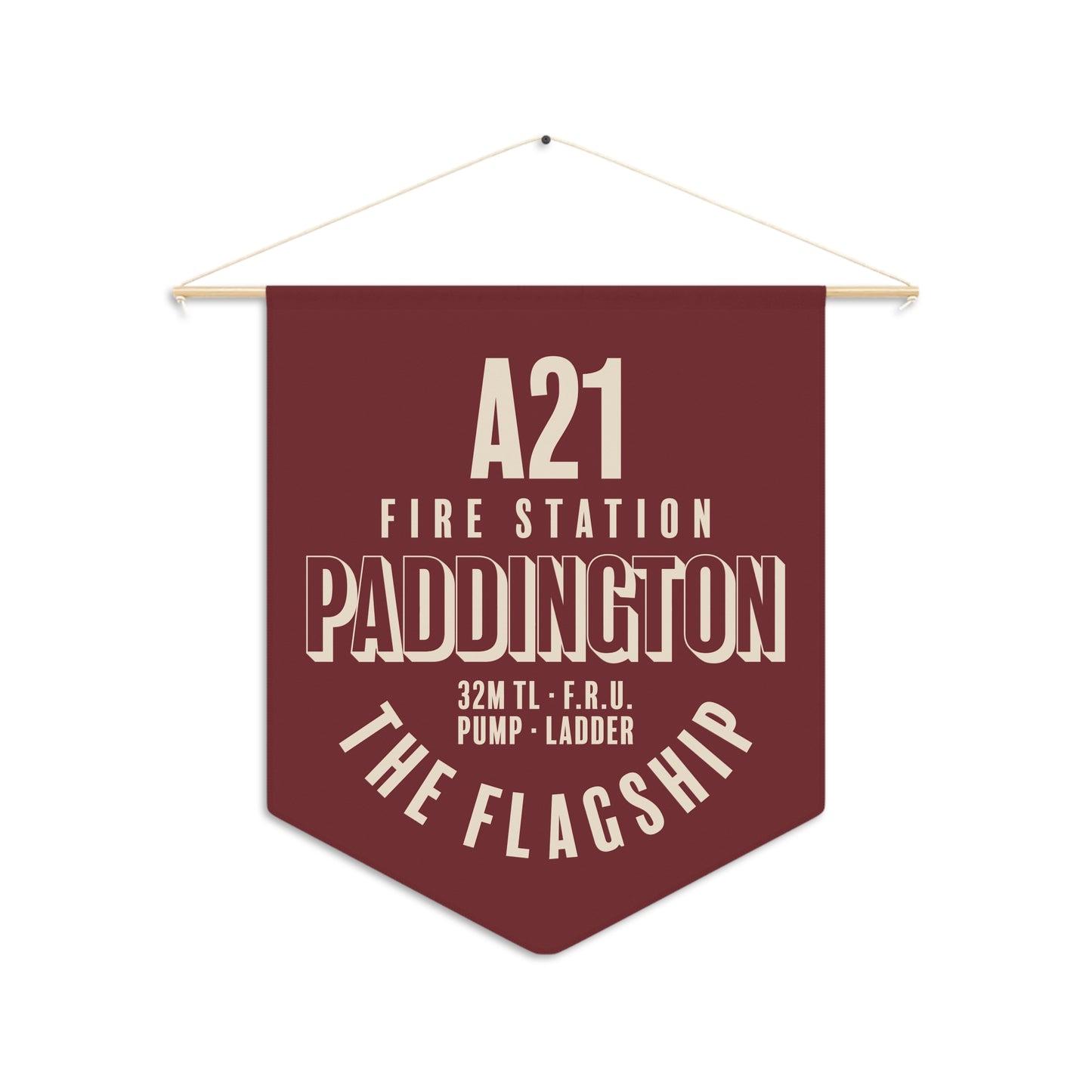 Station Keepsake Pennant