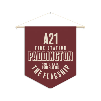 Station Keepsake Pennant