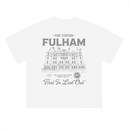 Fulham Station Illustrated T-Shirt (White)