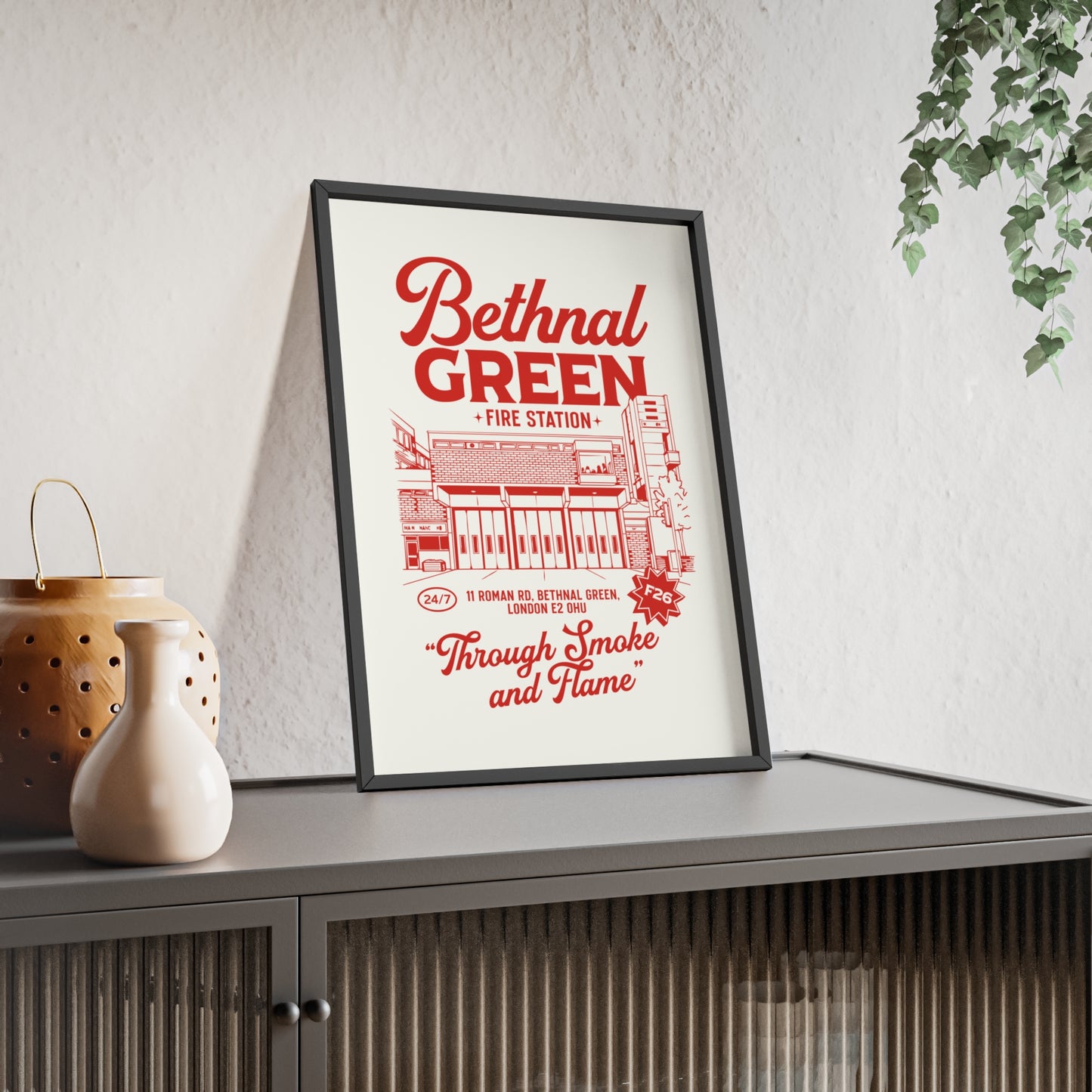 Bethnal Green Station Print
