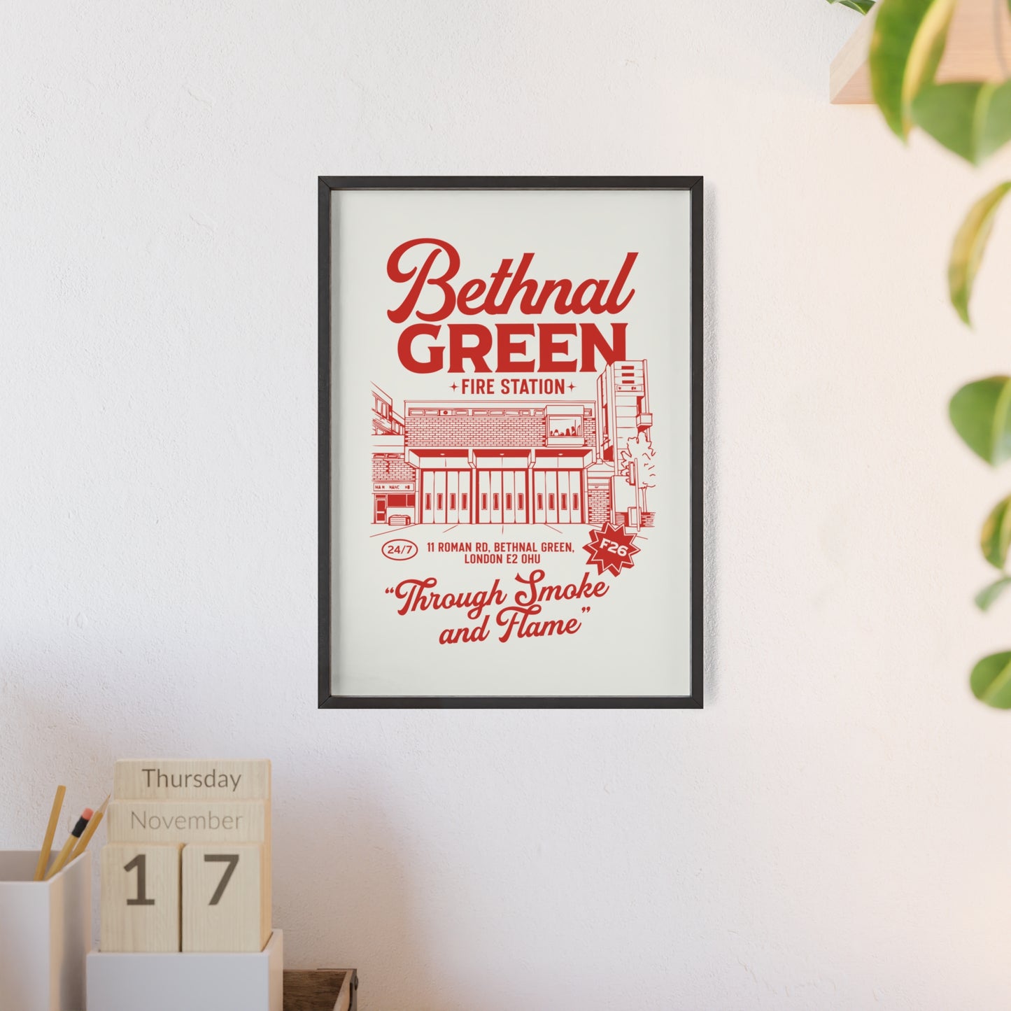 Bethnal Green Station Print