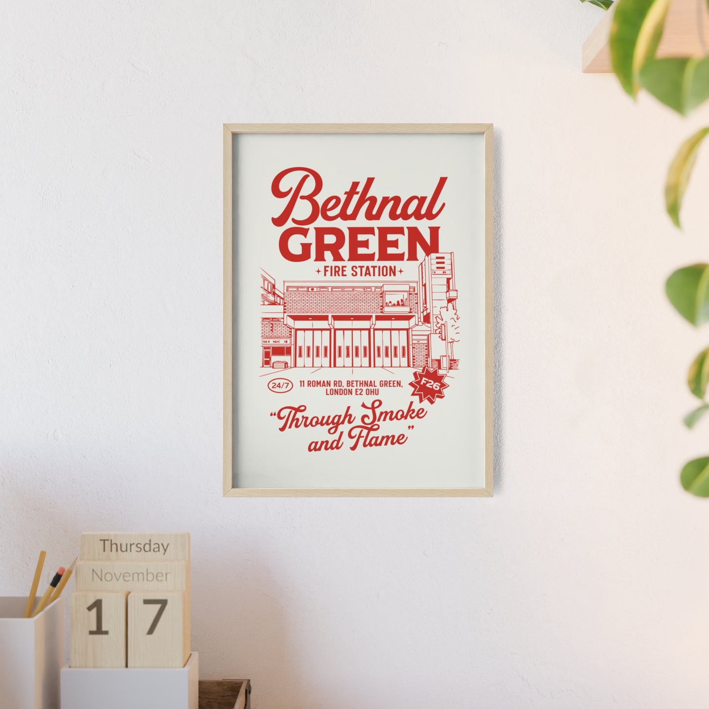Bethnal Green Station Print