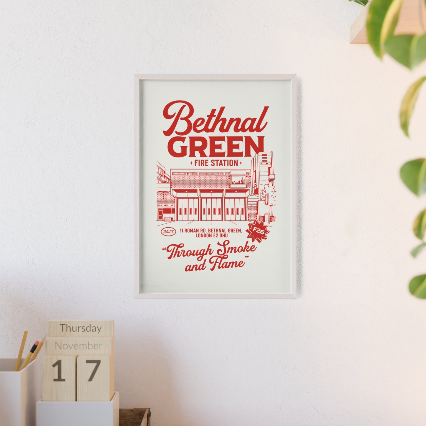 Bethnal Green Station Print