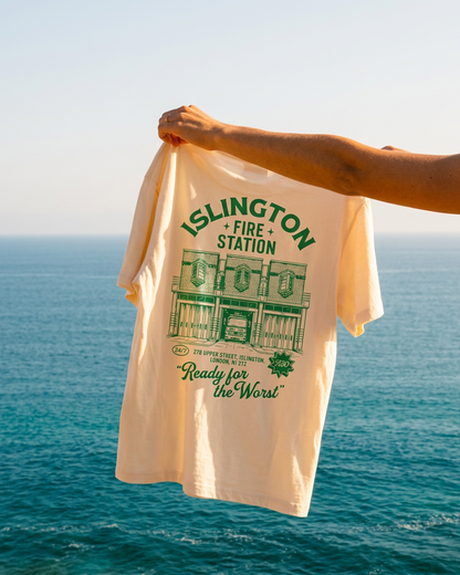 Islington Station Illustrated T-Shirt (Green)