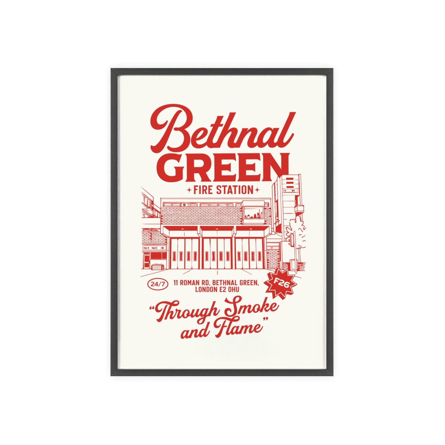 Bethnal Green Station Print
