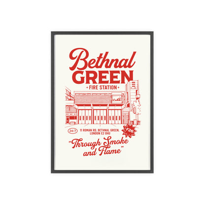Bethnal Green Station Print