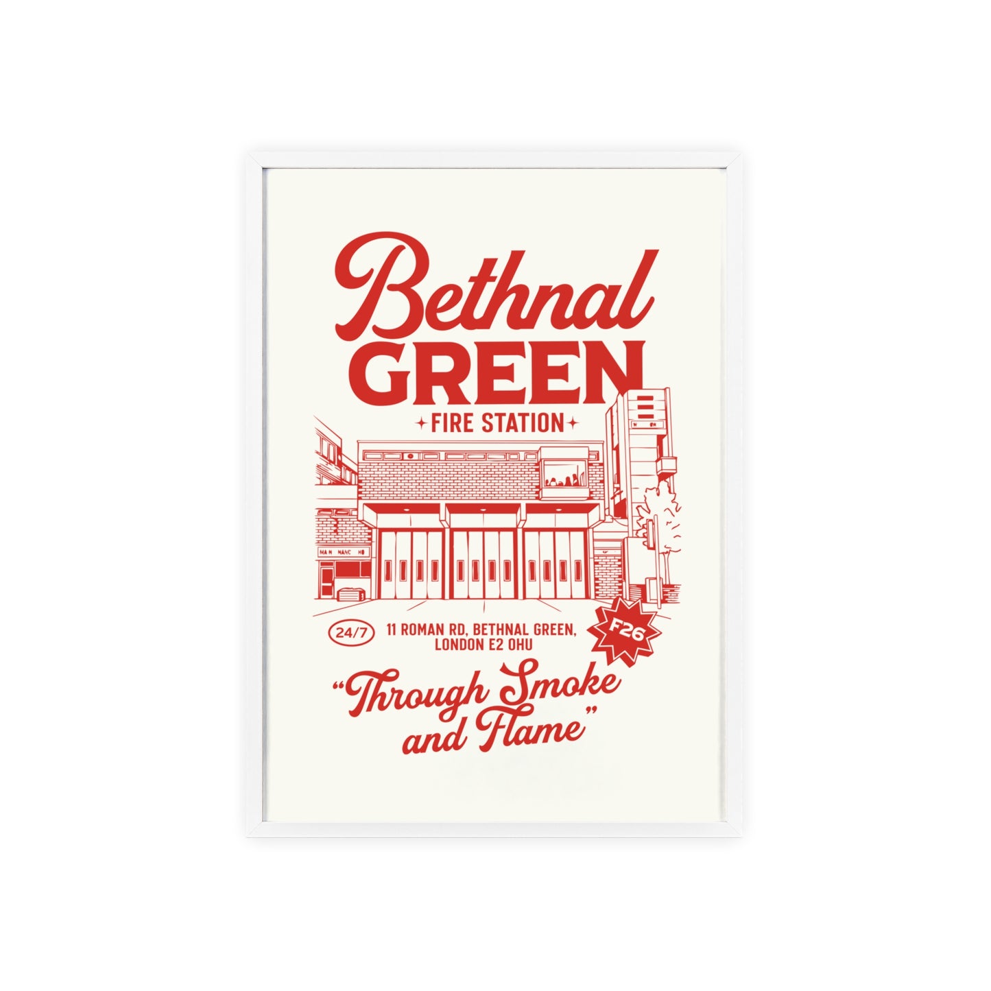 Bethnal Green Station Print
