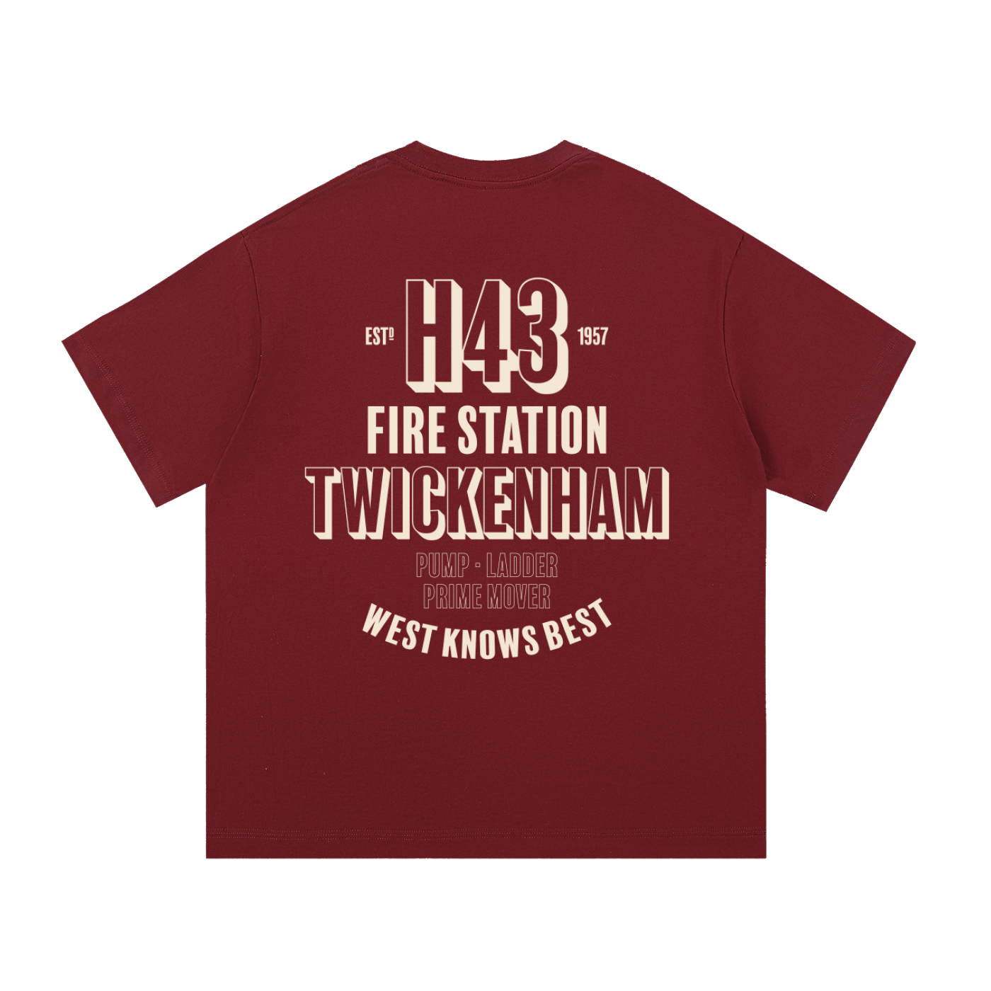 Twickenham Fire Station Heritage T-shirt