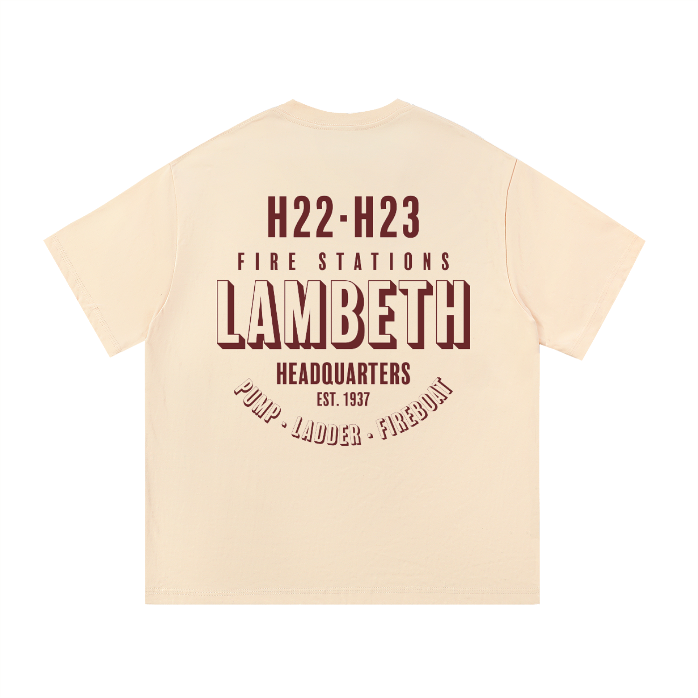 Lambeth Fire Station Heritage T-shirt