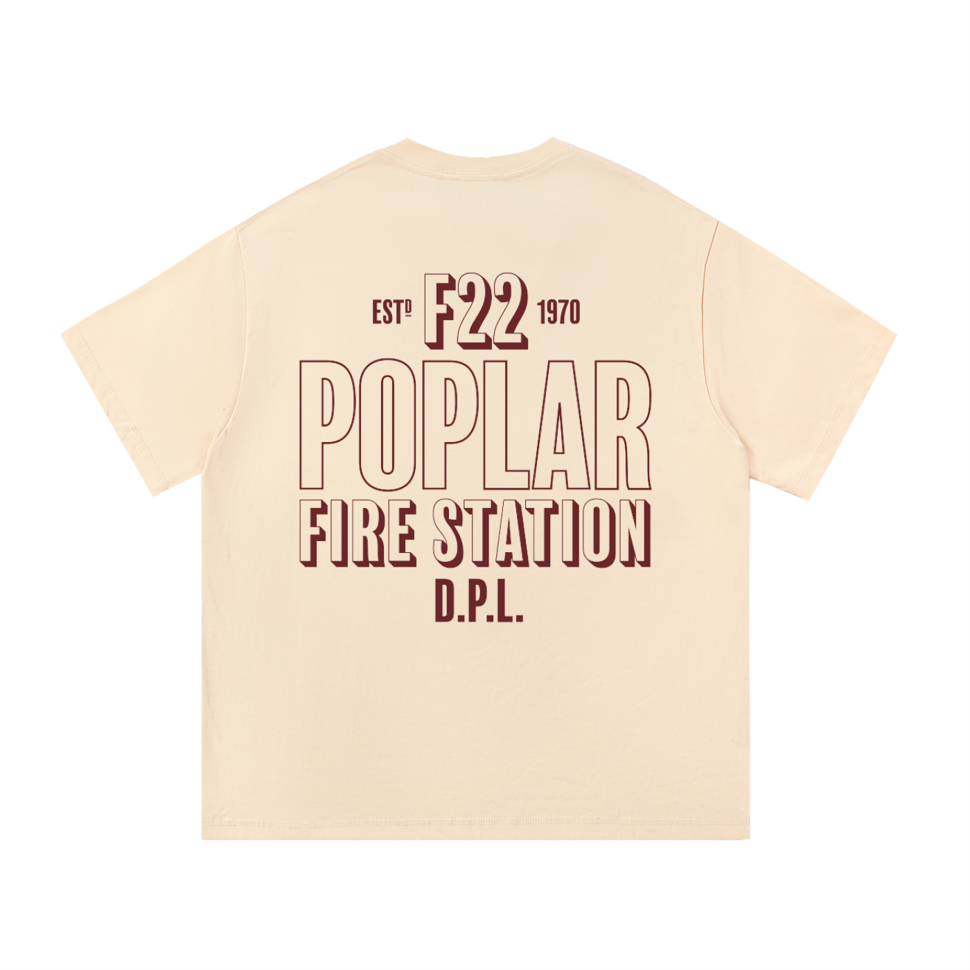 Poplar Fire Station Heritage T-shirt