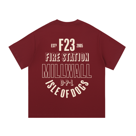 Millwall Fire Station Heritage T-shirt