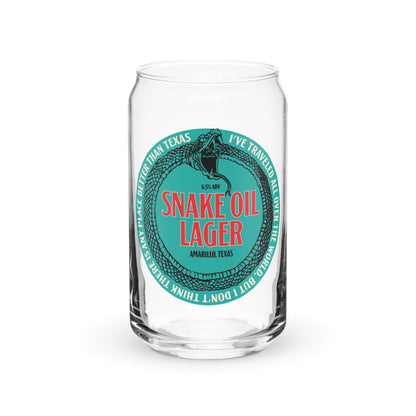 Snake Oil, Amarillo Texas, Glass