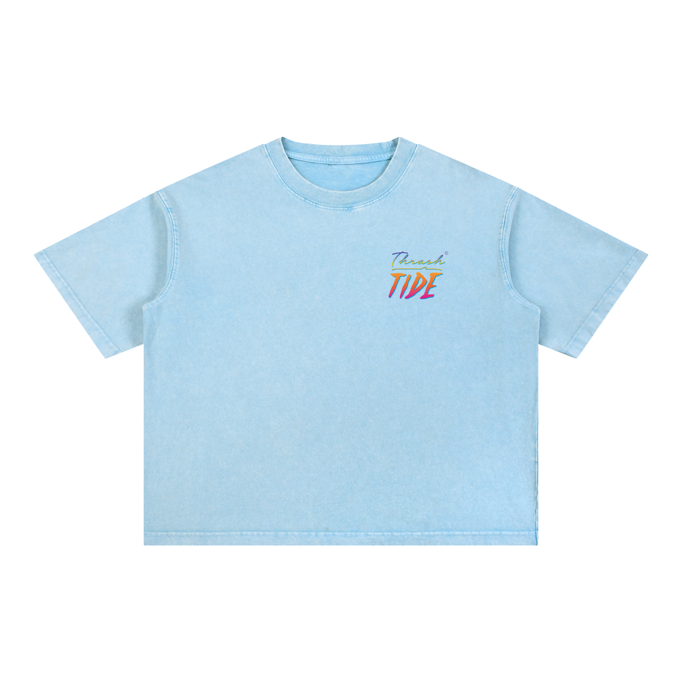 Thrash Tide | Boxy Mineral Wash Surf T-Shirt